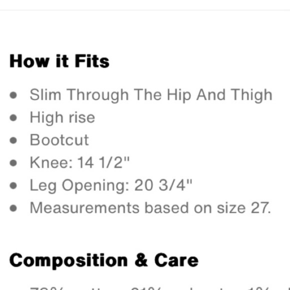 726 HIGH RISE FLARE WOMEN'S JEANS nwt - Picture 4 of 14